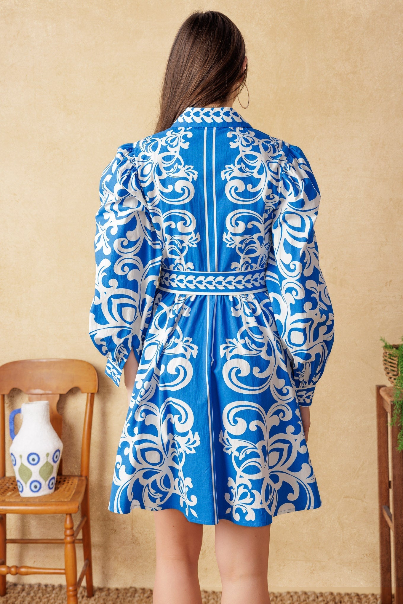 MOONSTONE DREAMS WOVEN MINI DRESS Flying Tomato